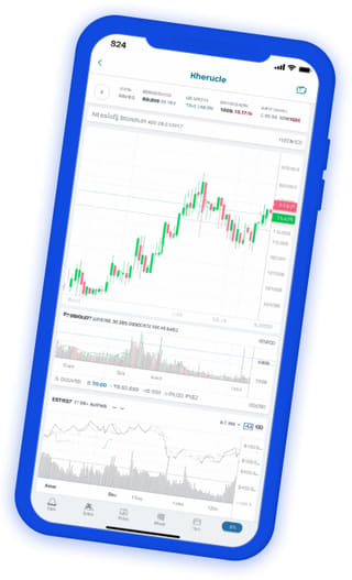 Live portfolio dashboard of the Ridge Kapitvex crypto trading app
